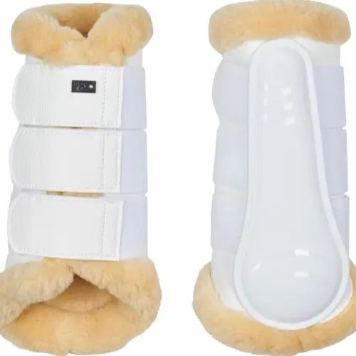 Protectores para caballo cerrados con piel sintética