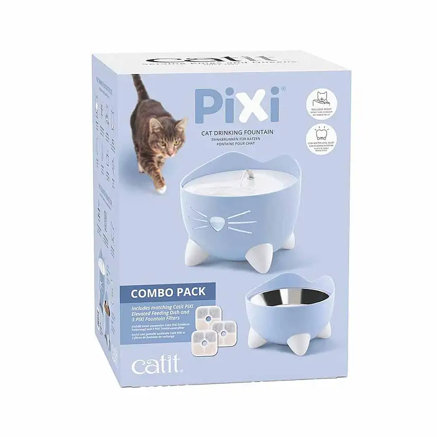 Fuente de agua para animales Pixi Combo Kit