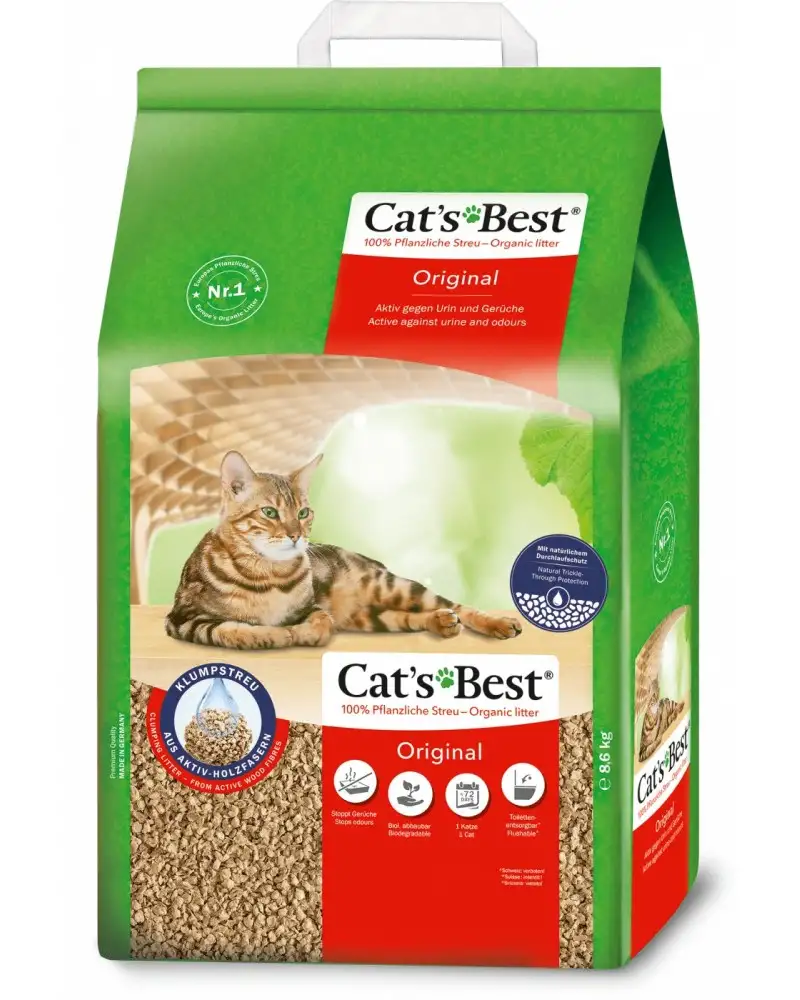 Cats Best arena gato Original 20 litros