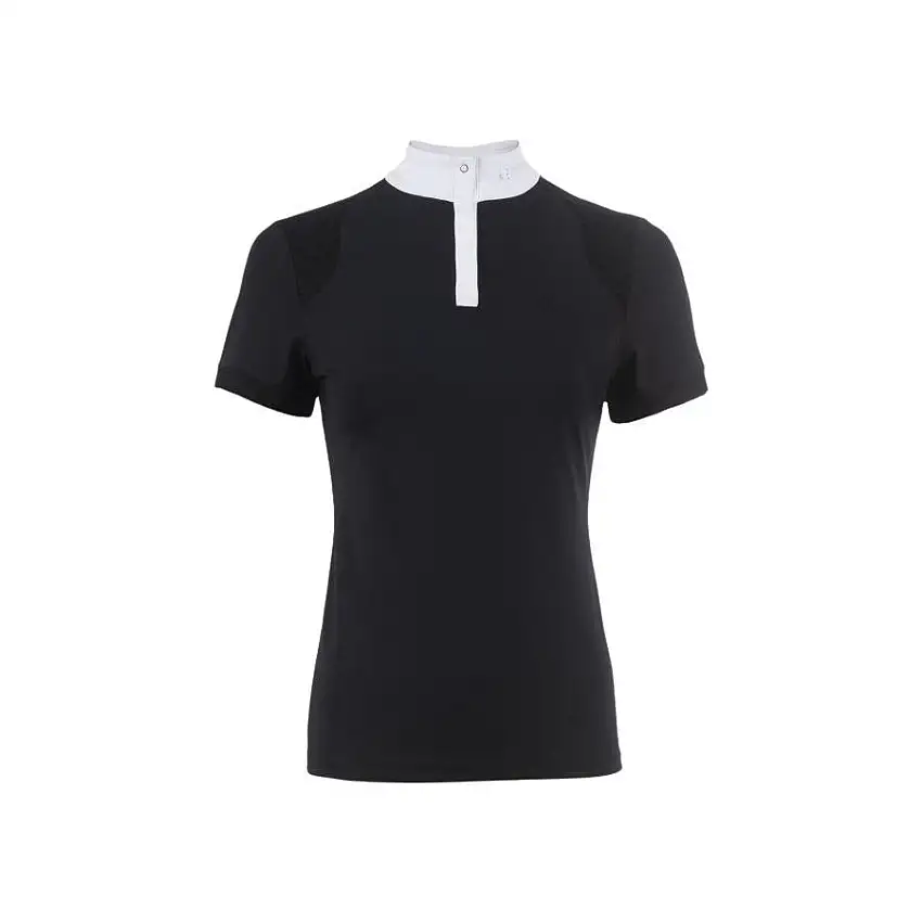 Polo de competición de 1/4 de cremallera para mujer