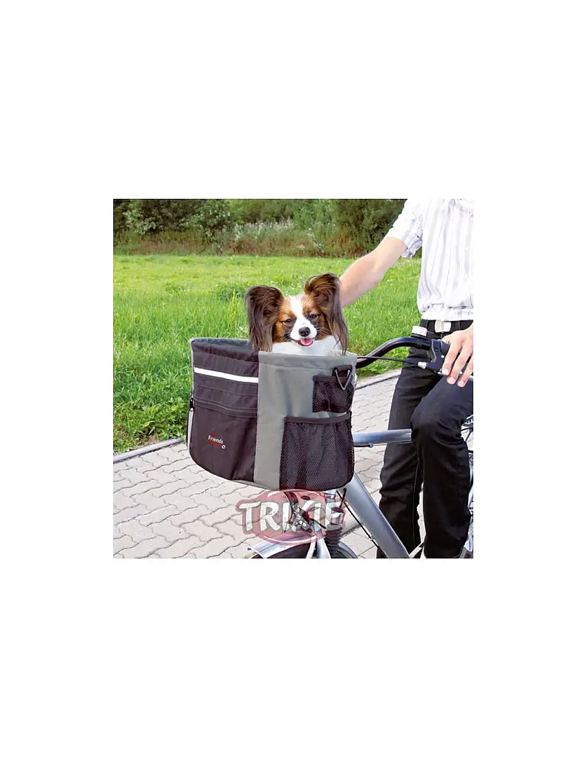 Cesta para llevar perro en bicicleta