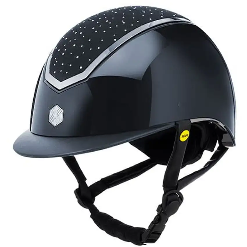 Charles Owen Casco Kylo Crystal MIPS Navy Gloss/Silver