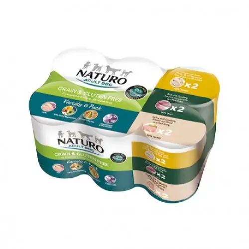 Naturo Grain Free latas para perros - Multipack
