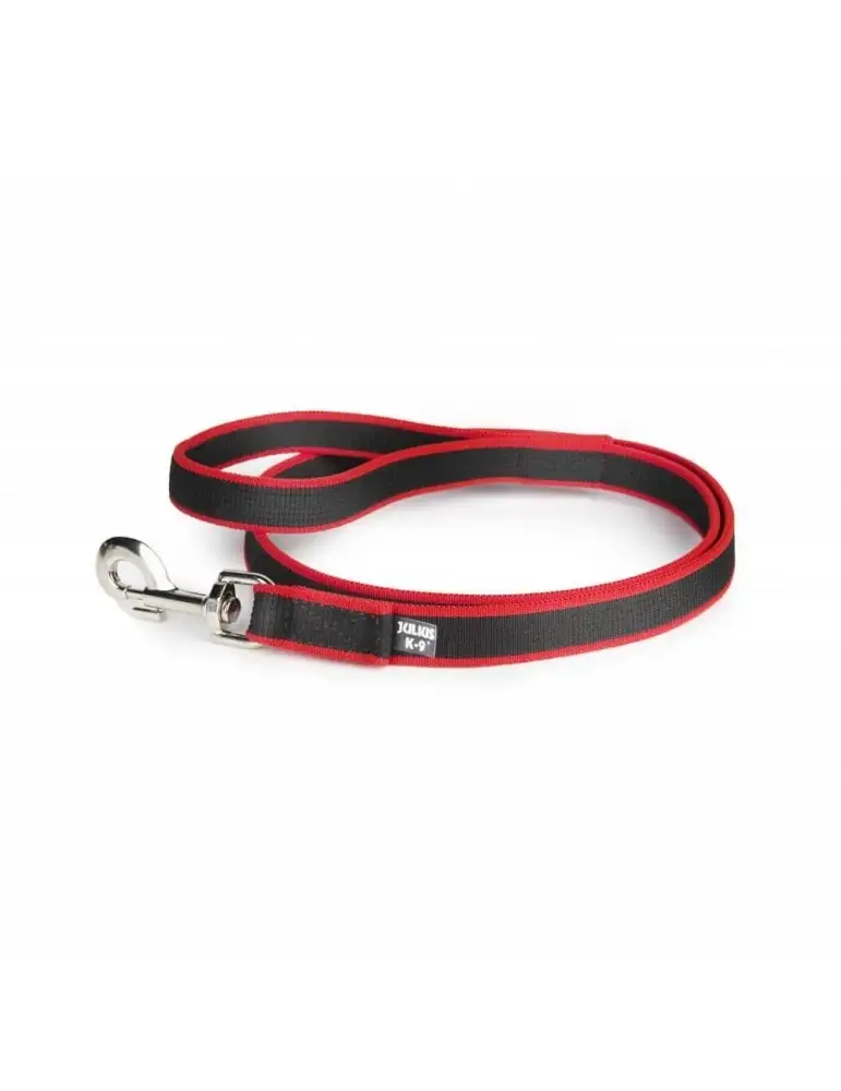 Correa para perro Julius K-9 Jogging Elástica Roja