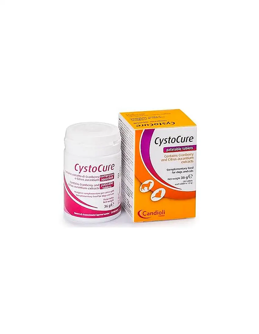 CystoCure comprimidos para trastornos renales en perros y gatos