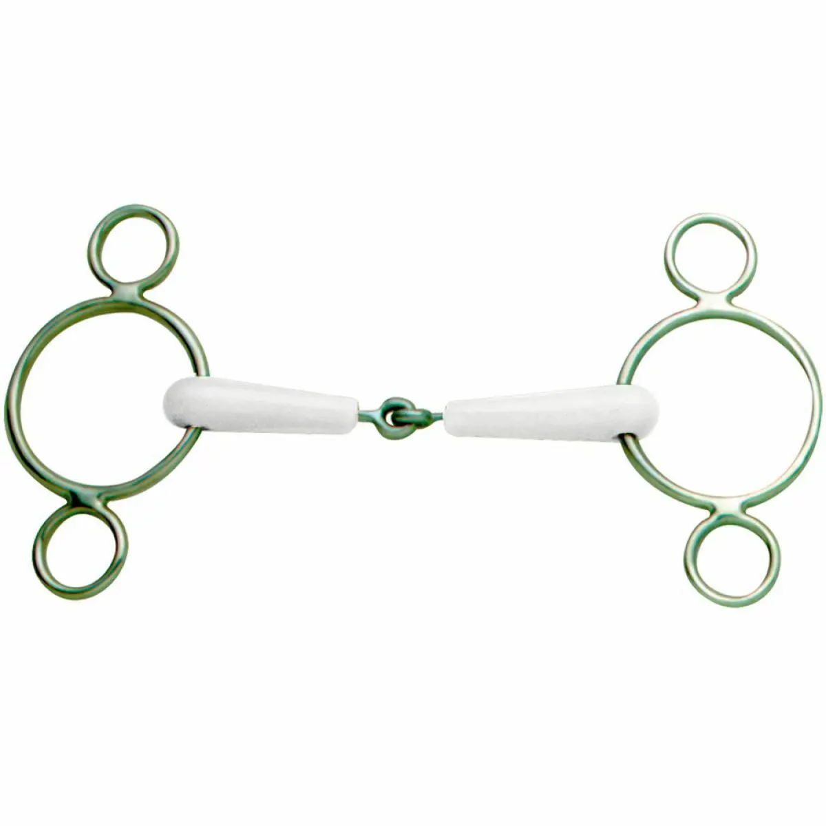 Bocado de caballo de 3 anillas Pessoa sabor menta
