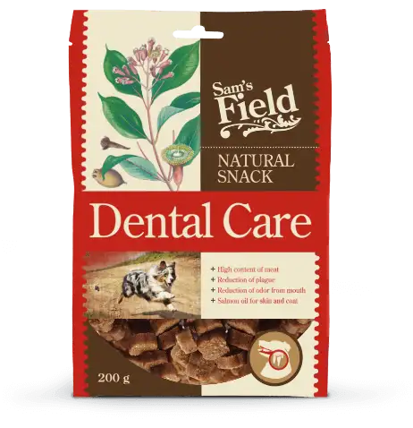 Sam's Field Snack Dental Care para el Cuidado Dental en Perros