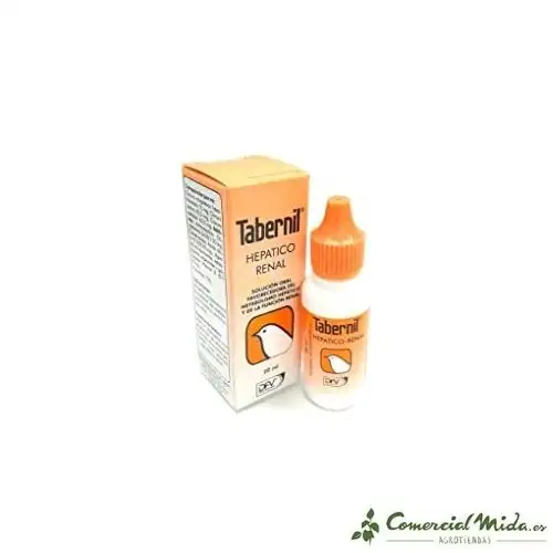 Suplemento Alimenticio DFV Tabernil Hepático-Renal para las Aves