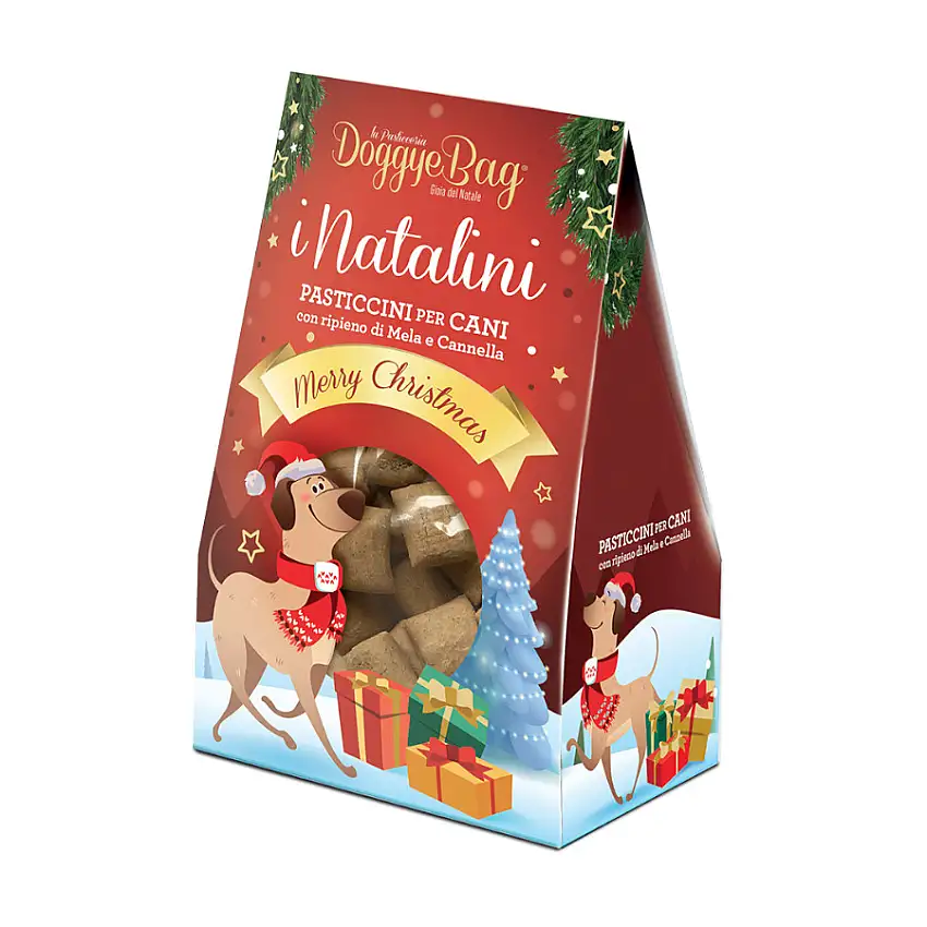 DoggyeBag Galletas Navideñas Manzana para Perros