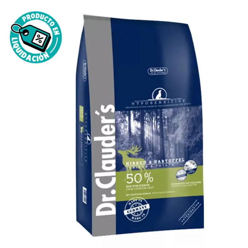 Dr.Clauders Best Choice Adult Hyposensitive Venado y Patata