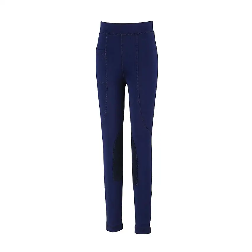 Legging de equitación Performance flex con parche en la rodilla para niña
