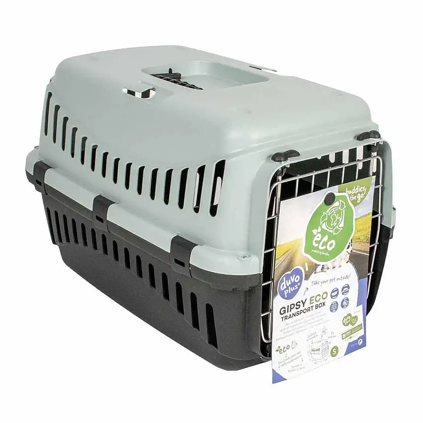 Jaula de transporte para perros y gatos Gipsy Eco