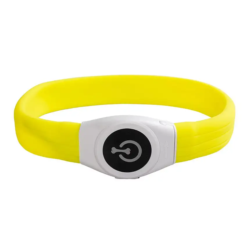 Collar luminoso de silicona para perro con usb Flash Maxi