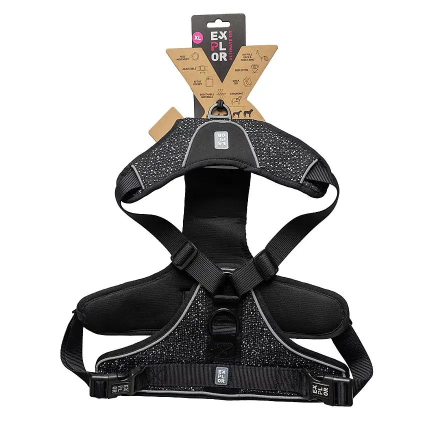Correa y arnés de moda para perros Ultimate Fit No-pull L