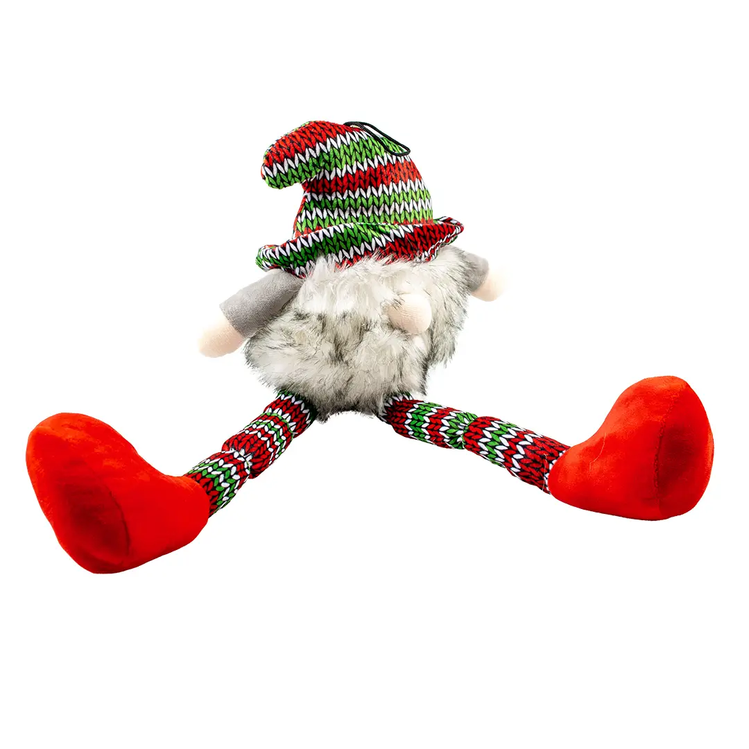 Juguete de peluche para perro elfo largo Xmas