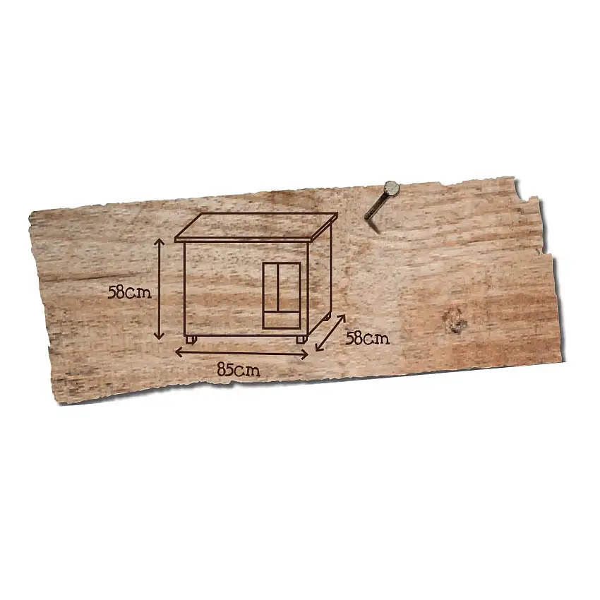 Casa del perro Woodland Balto 3 Classic