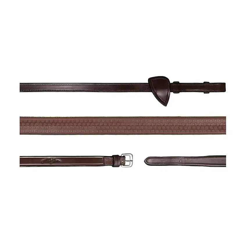 Riendas de goma para caballos New English Collection 5/8"