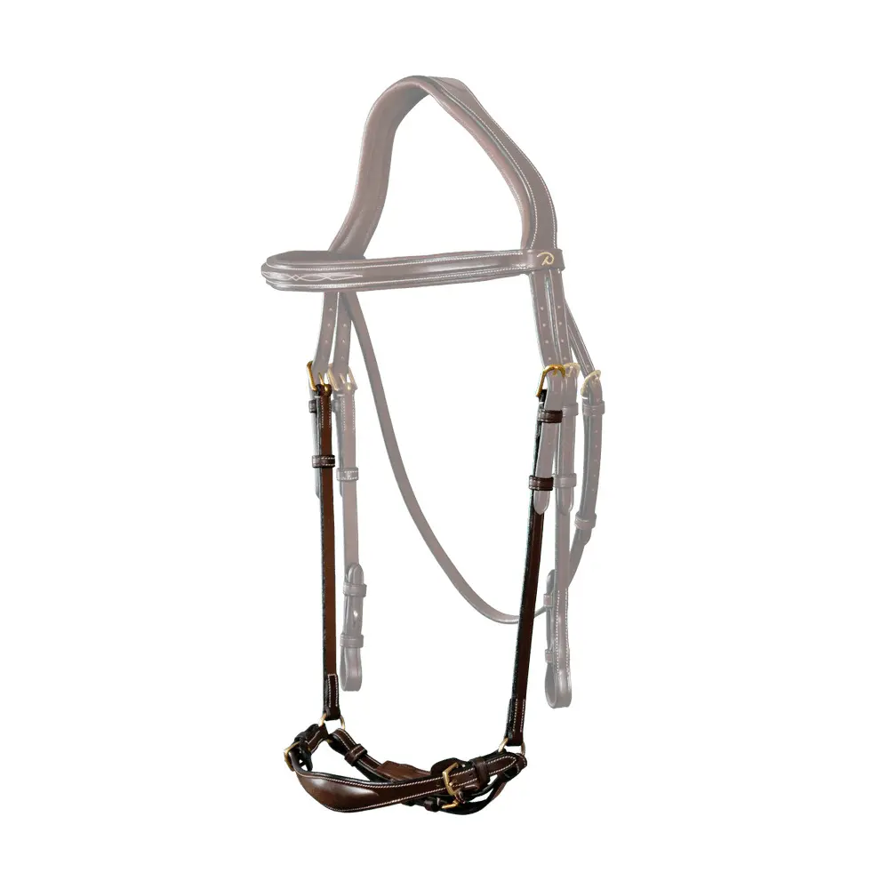 Muserola ajustable para caballo alemán