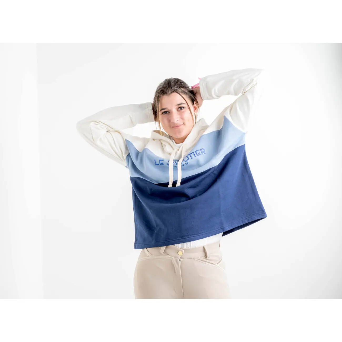 Sudadera con capucha de equitación para mujer Edgard