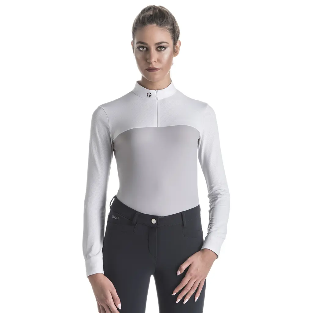 Polo de manga larga Lace