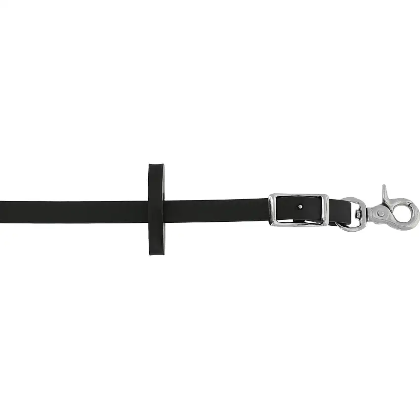 Riendas de caballo lisas Training PVC 5 Stop