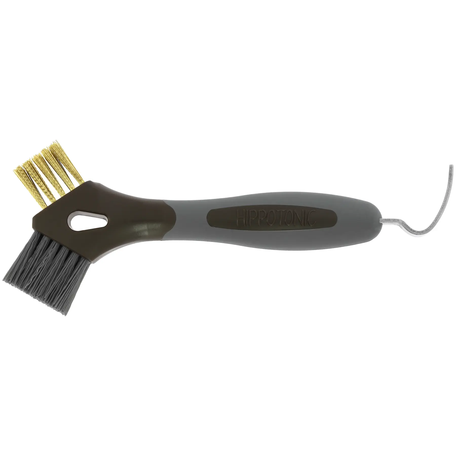 Púa de metal 3 en 1 para cascos de caballo