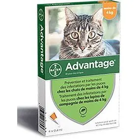 Anti-pulgas Advantage (0-4 kg)C