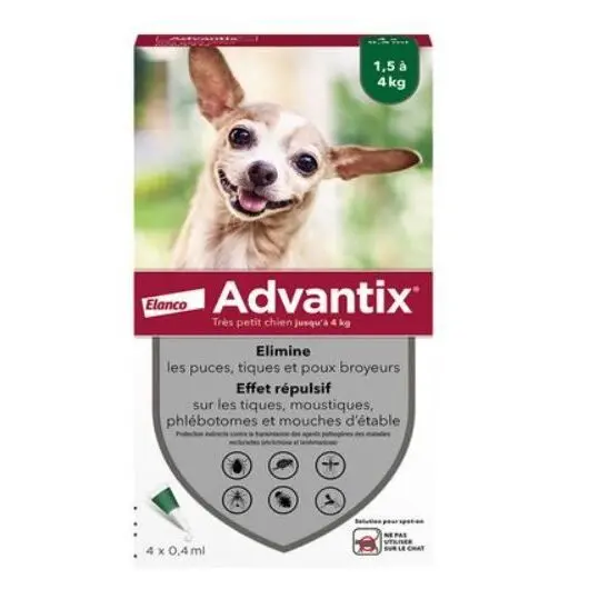 Control de plagas para perros Advantix C