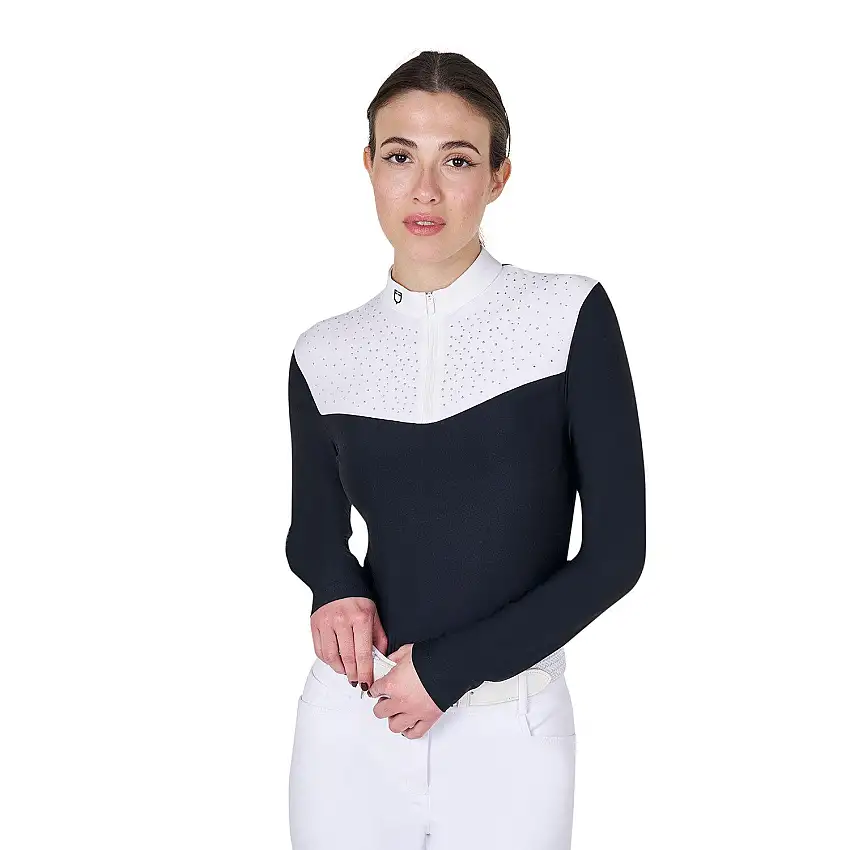 Polo de Competición mujer Black Label Strass