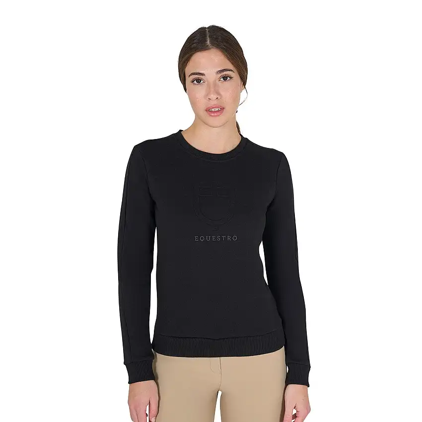 Sudadera de cuello redondo
