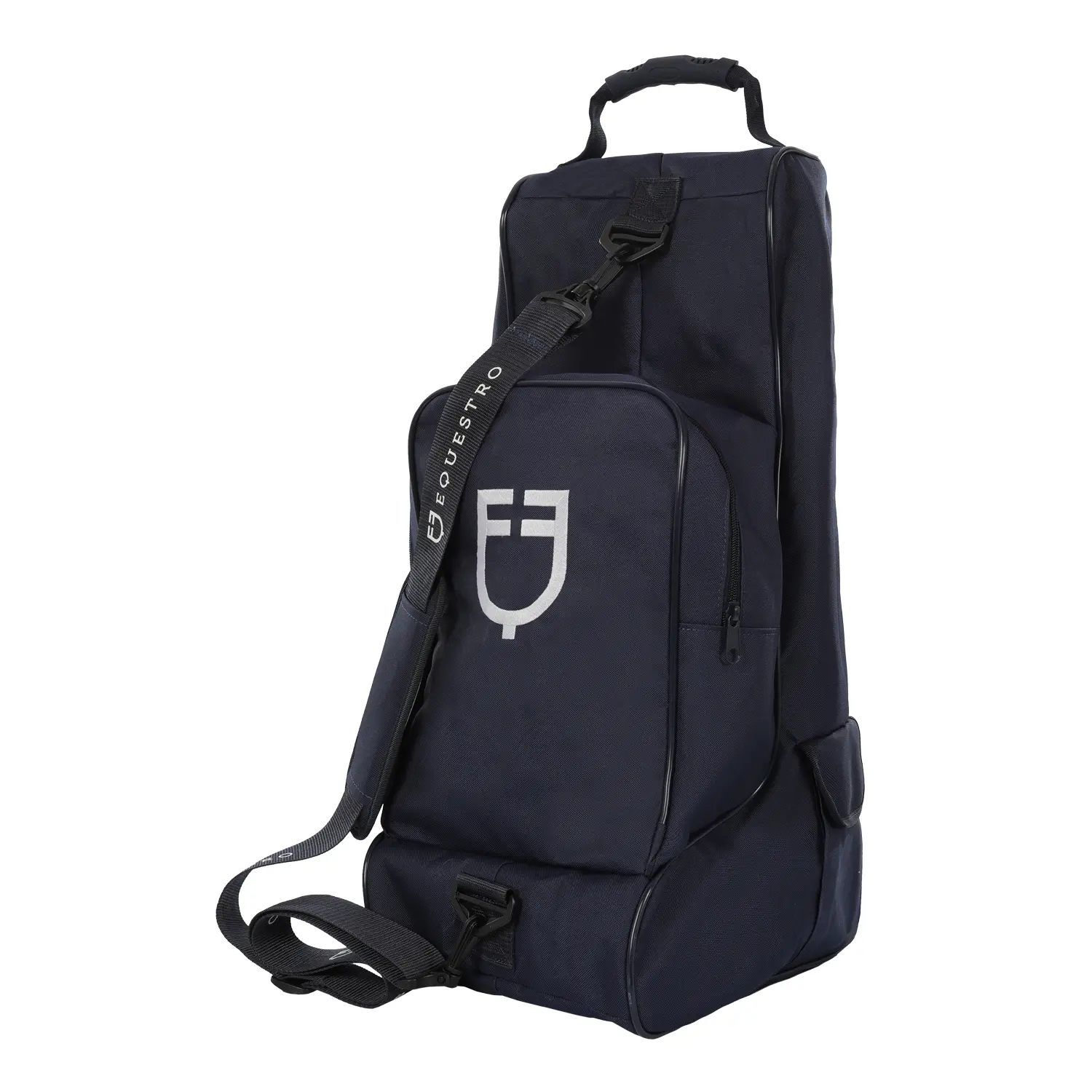 Bolsa de botas de equitación y casco de poliéster