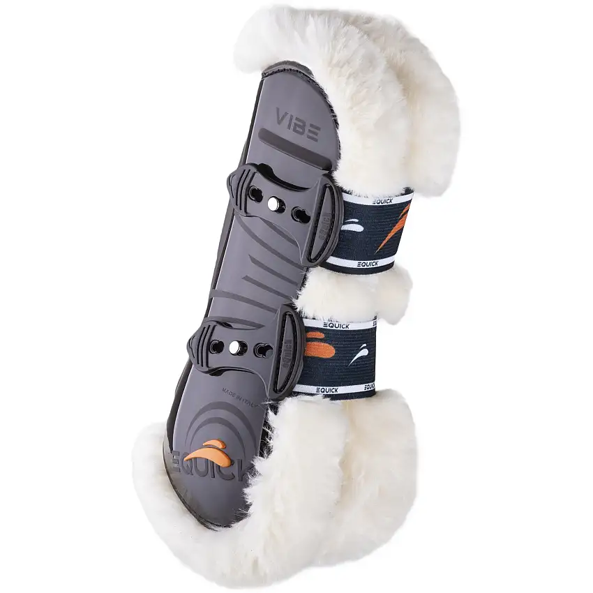 Polainas delanteras abiertas para caballos Vibe Fluffy