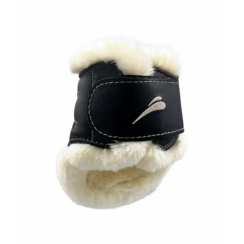 Protectores de cuartos para caballos con pelo Glam Velcro Fluffy