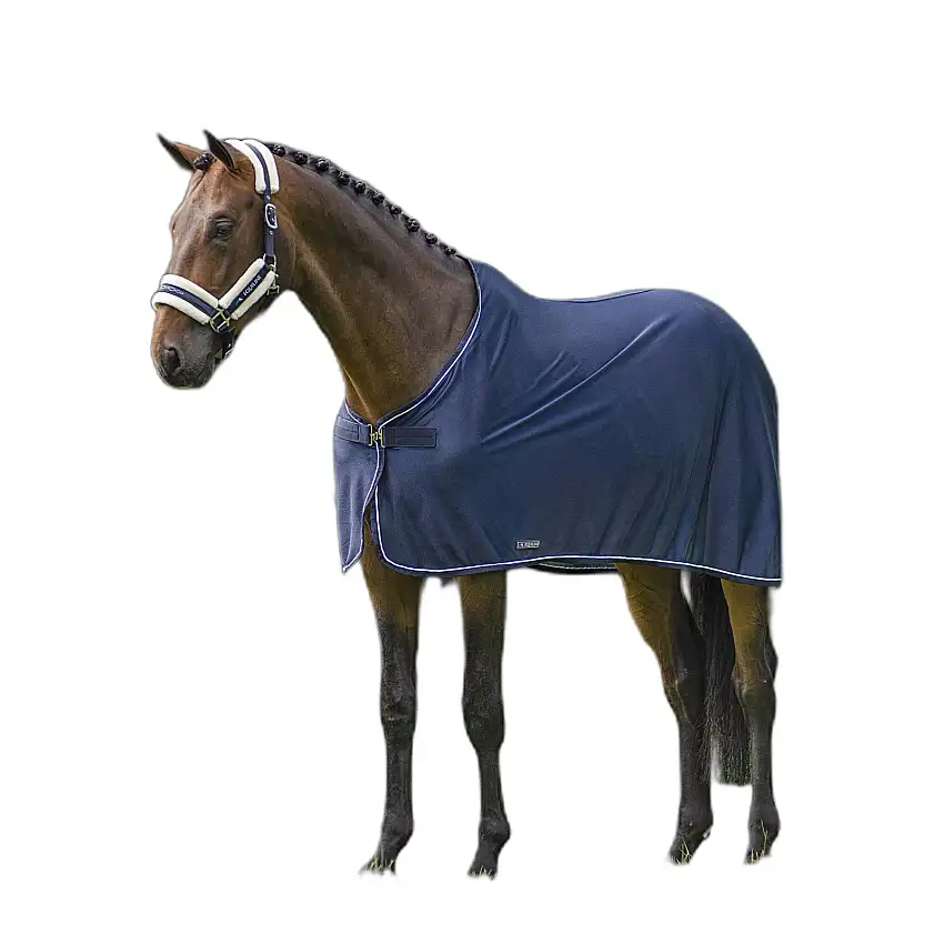 Camisa para caballo con cuerda blanca