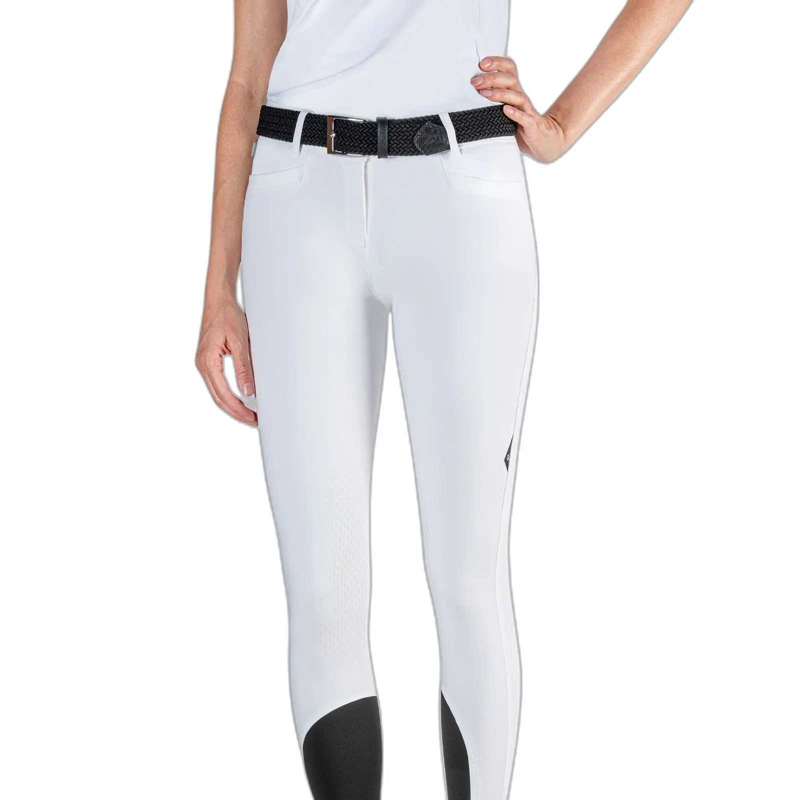 Pantalón equitación para mujer con agarre en las rodillas Ash