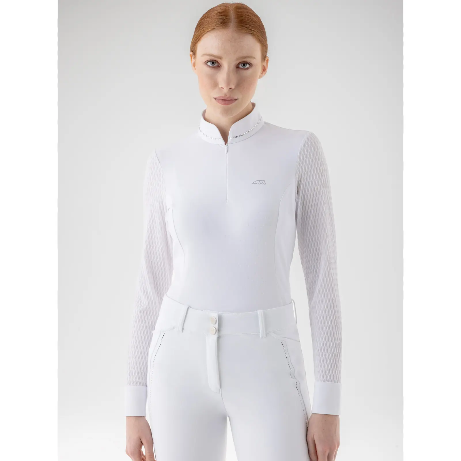 Polo de competición de manga larga para mujer Golig