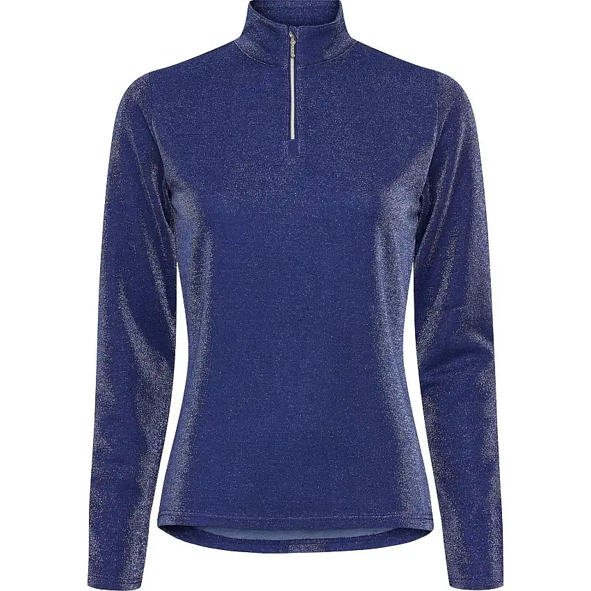 Maillot de equitación 1/2 zip niño Shimmer