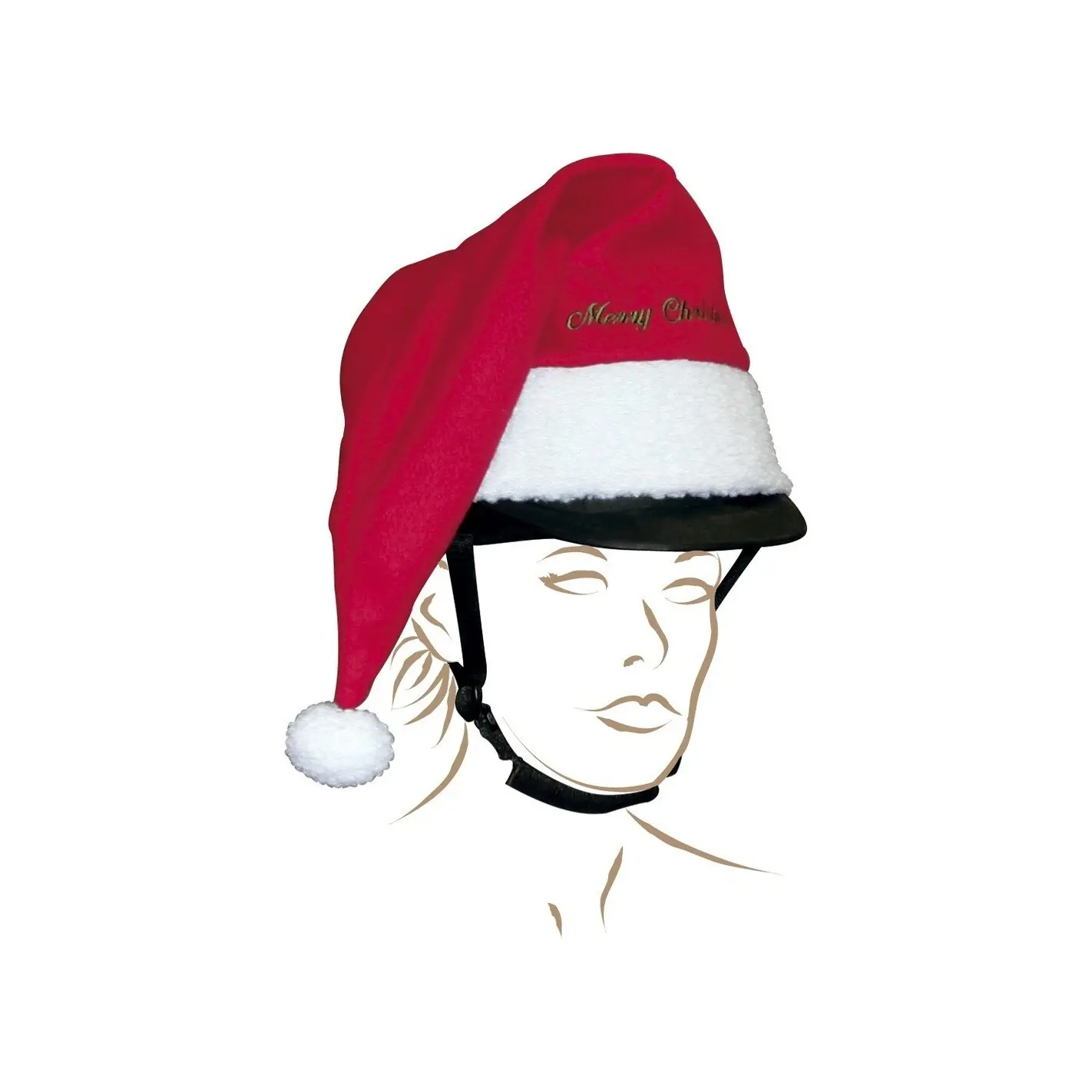 Funda para el casco de montar Noël