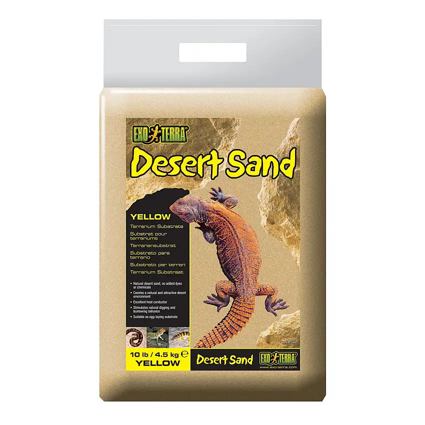Sustrato para reptiles del desierto