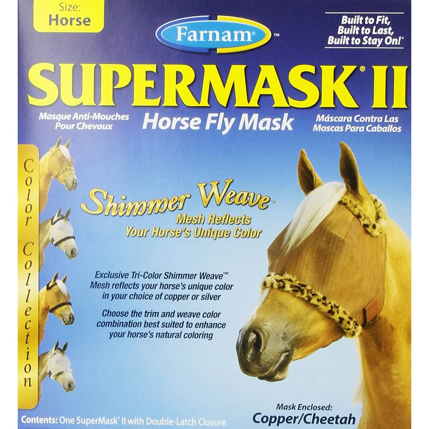 Máscara antimoscas para caballos Supermask II Arab arab