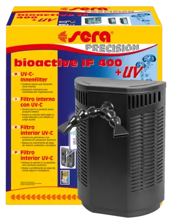 Sera Filtro interior de Uso Múltiple Bioactive IF400+Uv