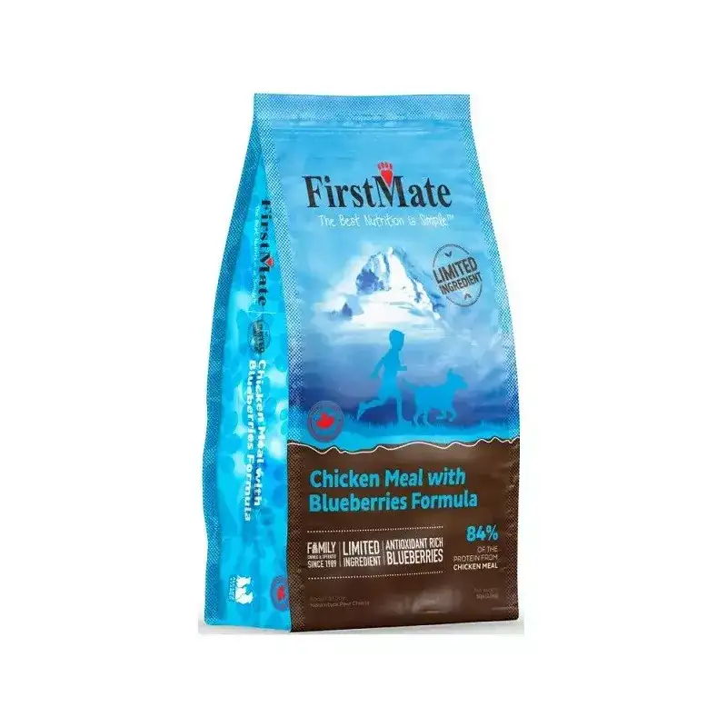 FirstMate Grain Free Chicken with Blueberries para perros