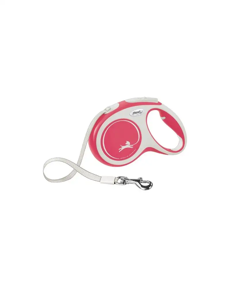 Flexi correa extensible Comfort cinta, rojo