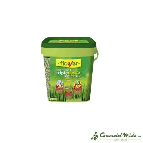 Abono Césped Triple Acción Antimusgo y Abono 4Kg