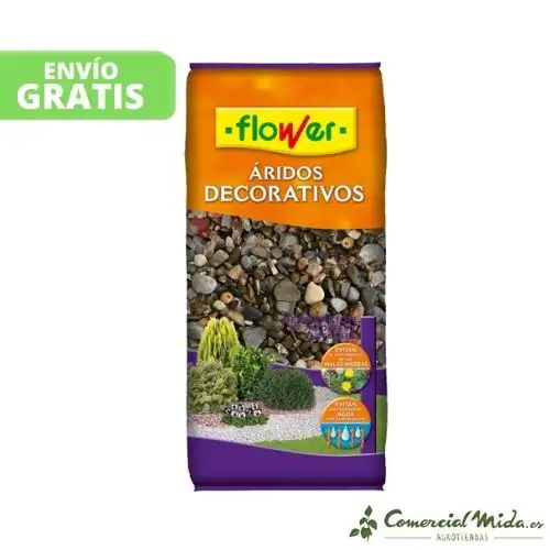 Canto Rodado de Río para Decoración de Macetas y Jardines
