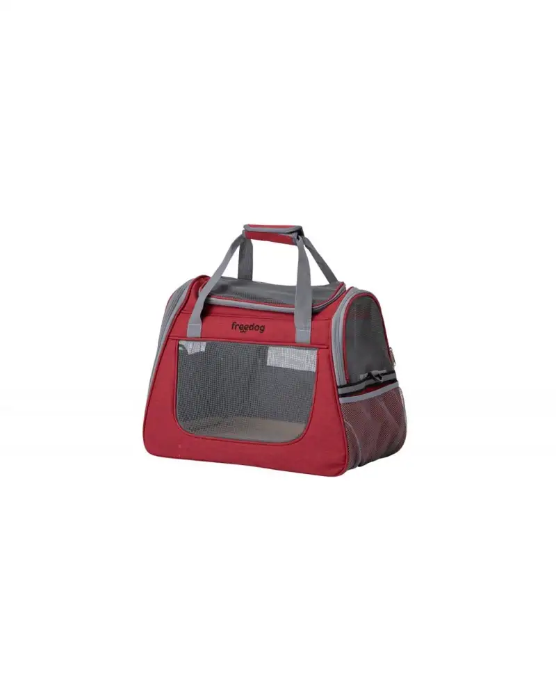Freedog bolso transporte perro LAX rojo