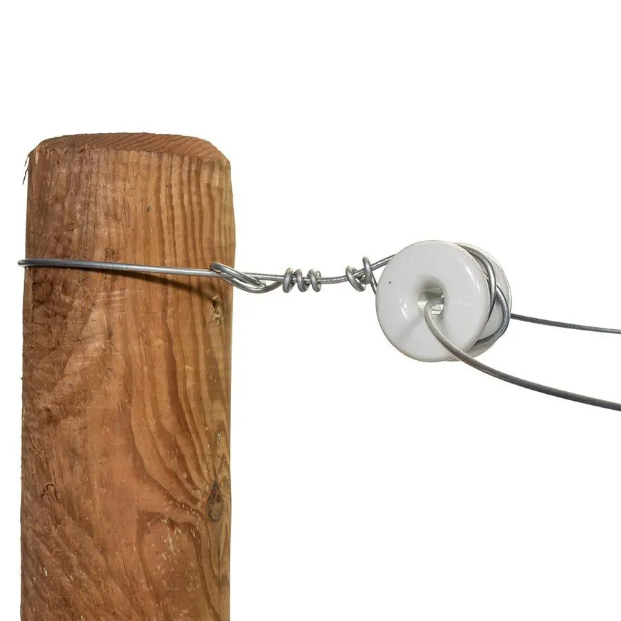 Aisladores para esquineras eléctricas de porcelana (x6)