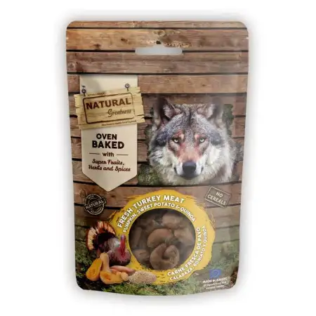 Galletas Natural Greatness Digestive Support para Perros