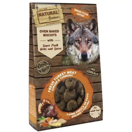 Galletas Natural Greatness Immune System Support para Perros