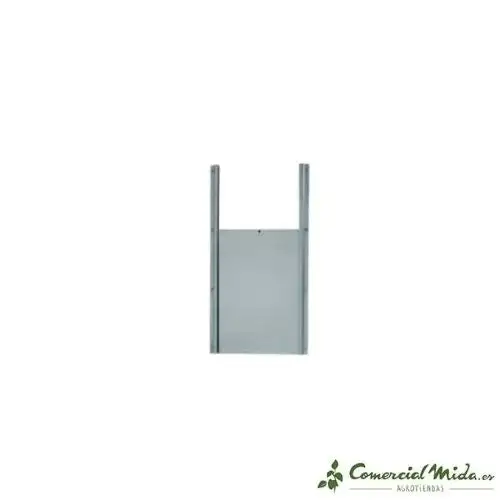 GAUN Puerta Gallinero de Aluminio 282 mm x 500 mm
